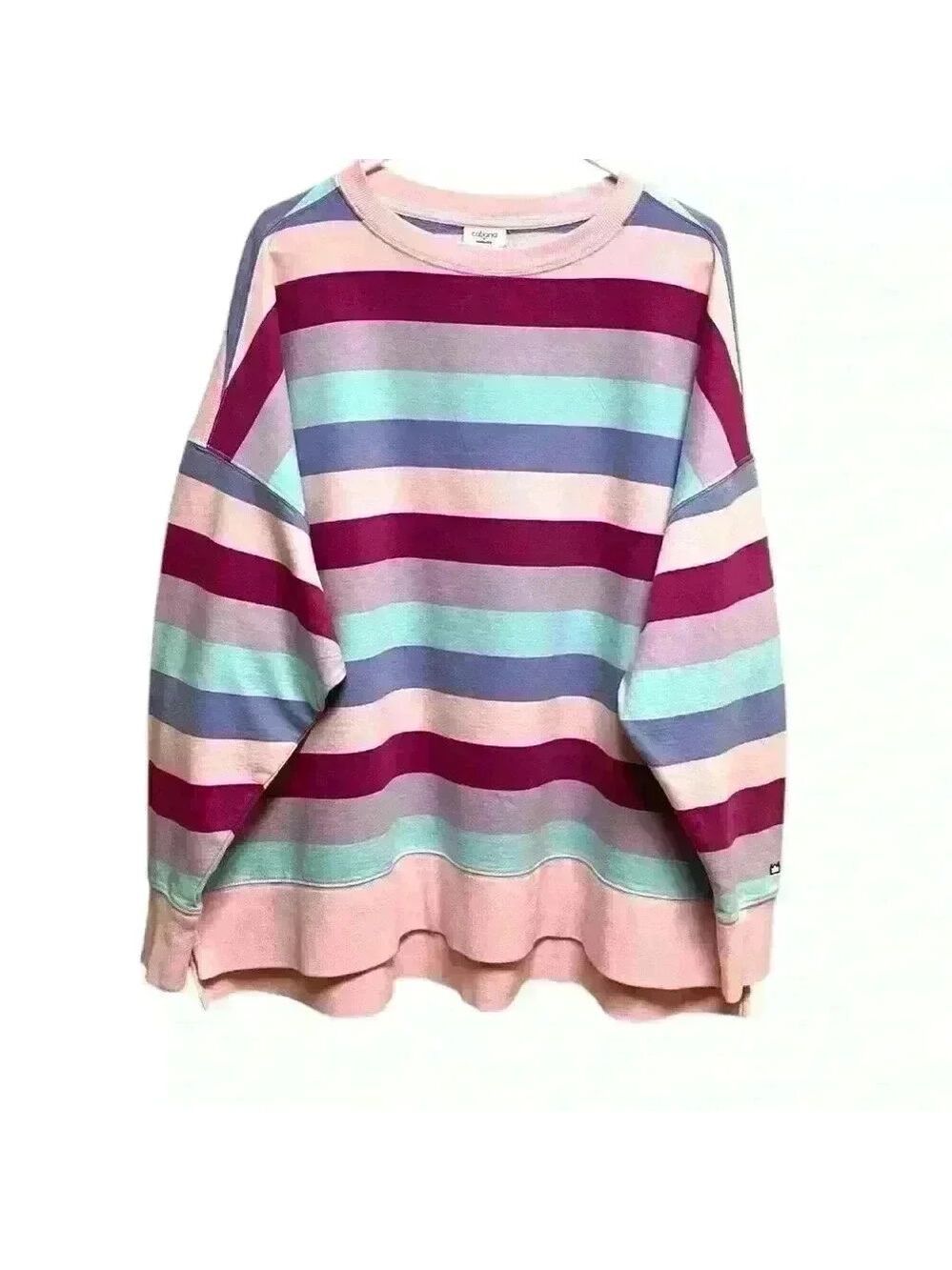 Cabana by Crown and Ivy, super soft long sleeve Sweat Shirt. New With Tags